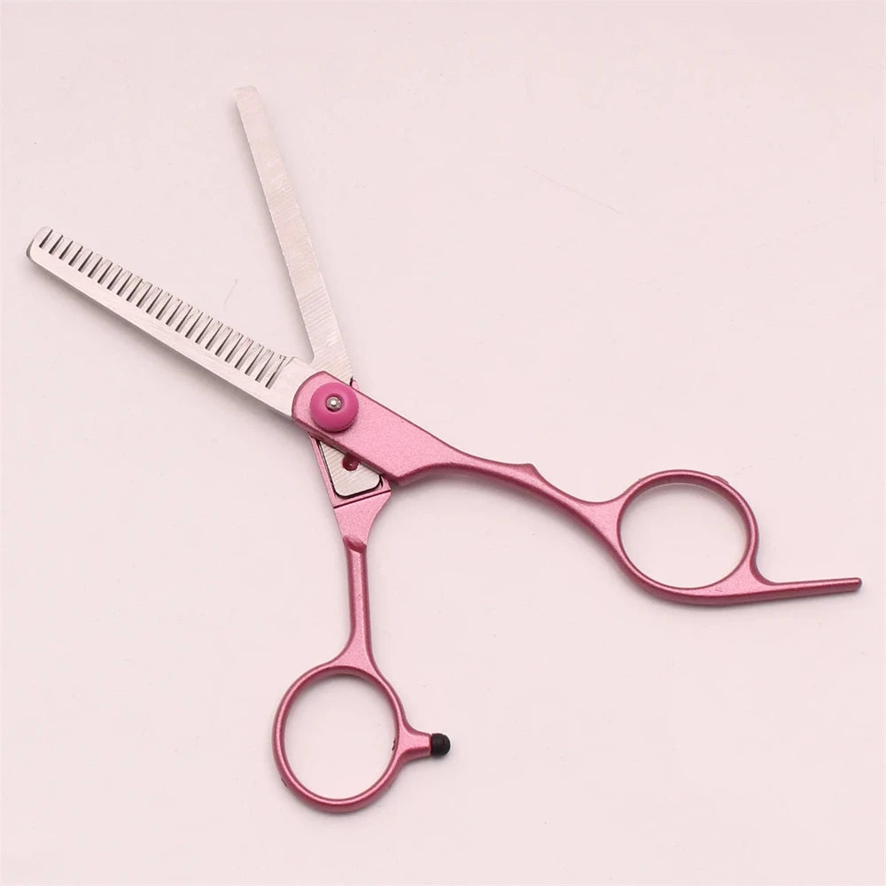 Miss Pink Theory Hair Cutting And Thinning Shears Set