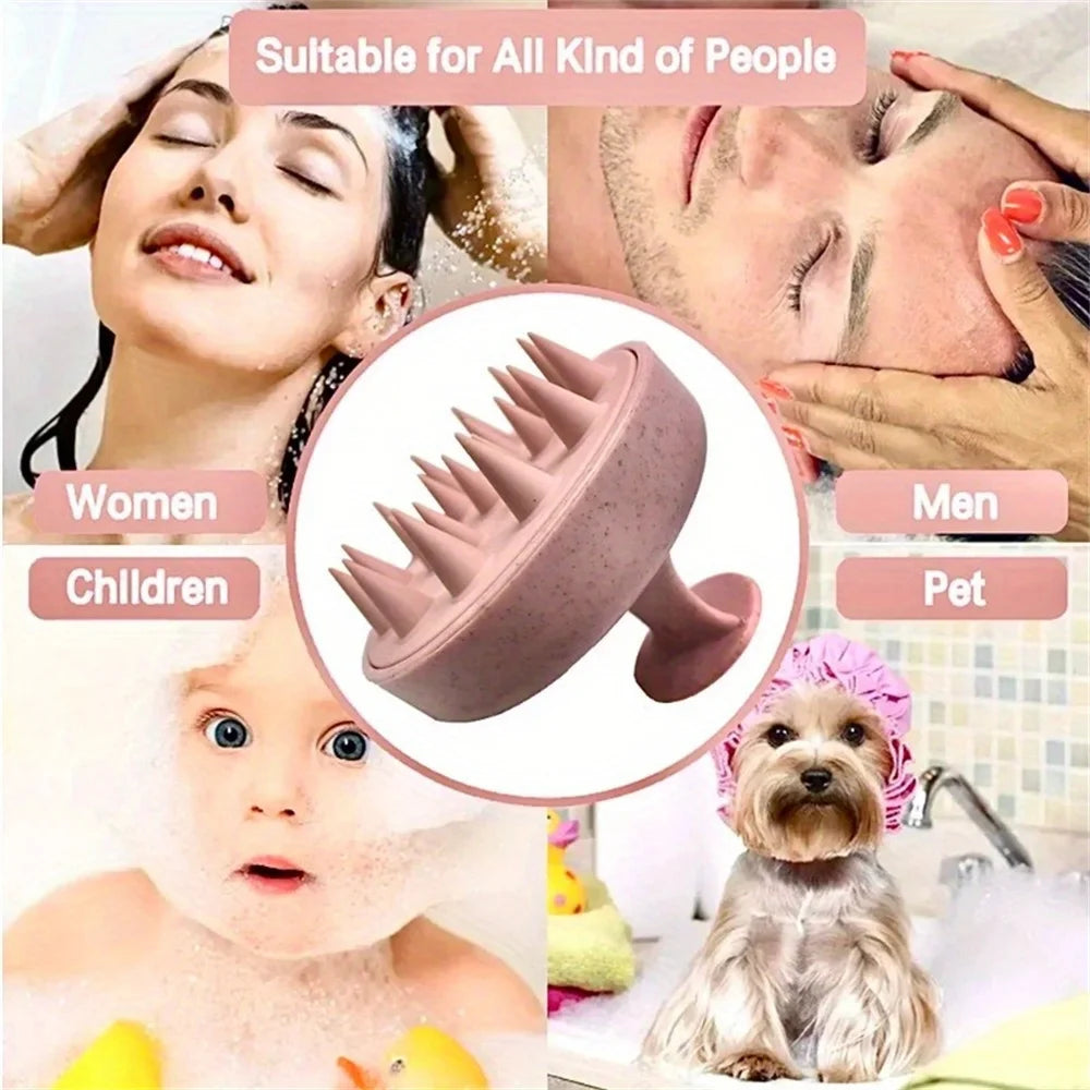 Miss Pink Theory™ Silicone Scalp Massager